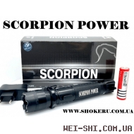 ➤ Фонарик электрошокер Scorpion Power новинка 2025